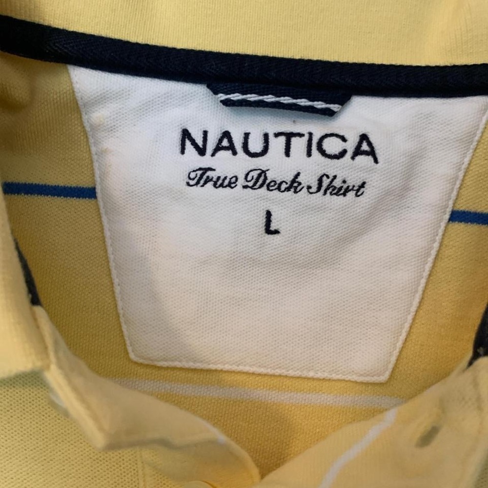 Nautica stiped polo shirt - Picture 2 of 5